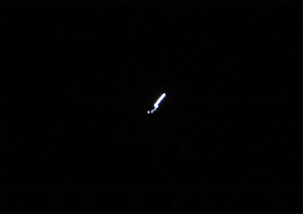 UFO object with Sirius